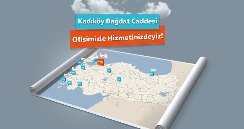 Avec Rent a Car Kadıköy Bağdat Caddesinde!