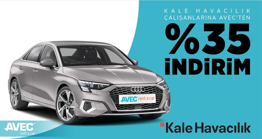 Kale Havacılık Çalışanlarına AVEC&#39;ten %35 İndirim